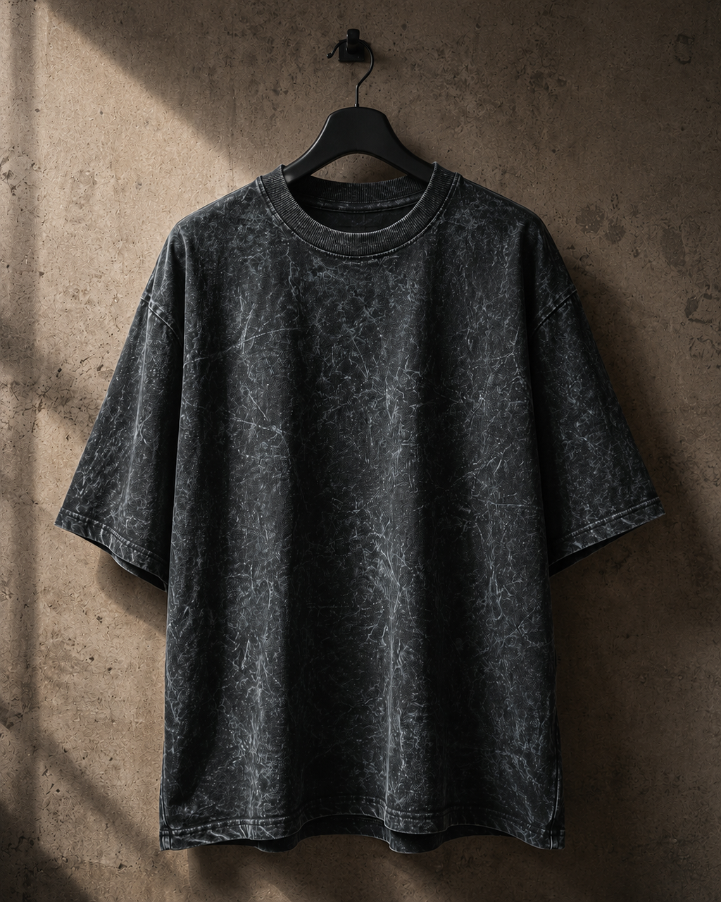 Acid Wash Oversized 100% Cotton T-Shirt