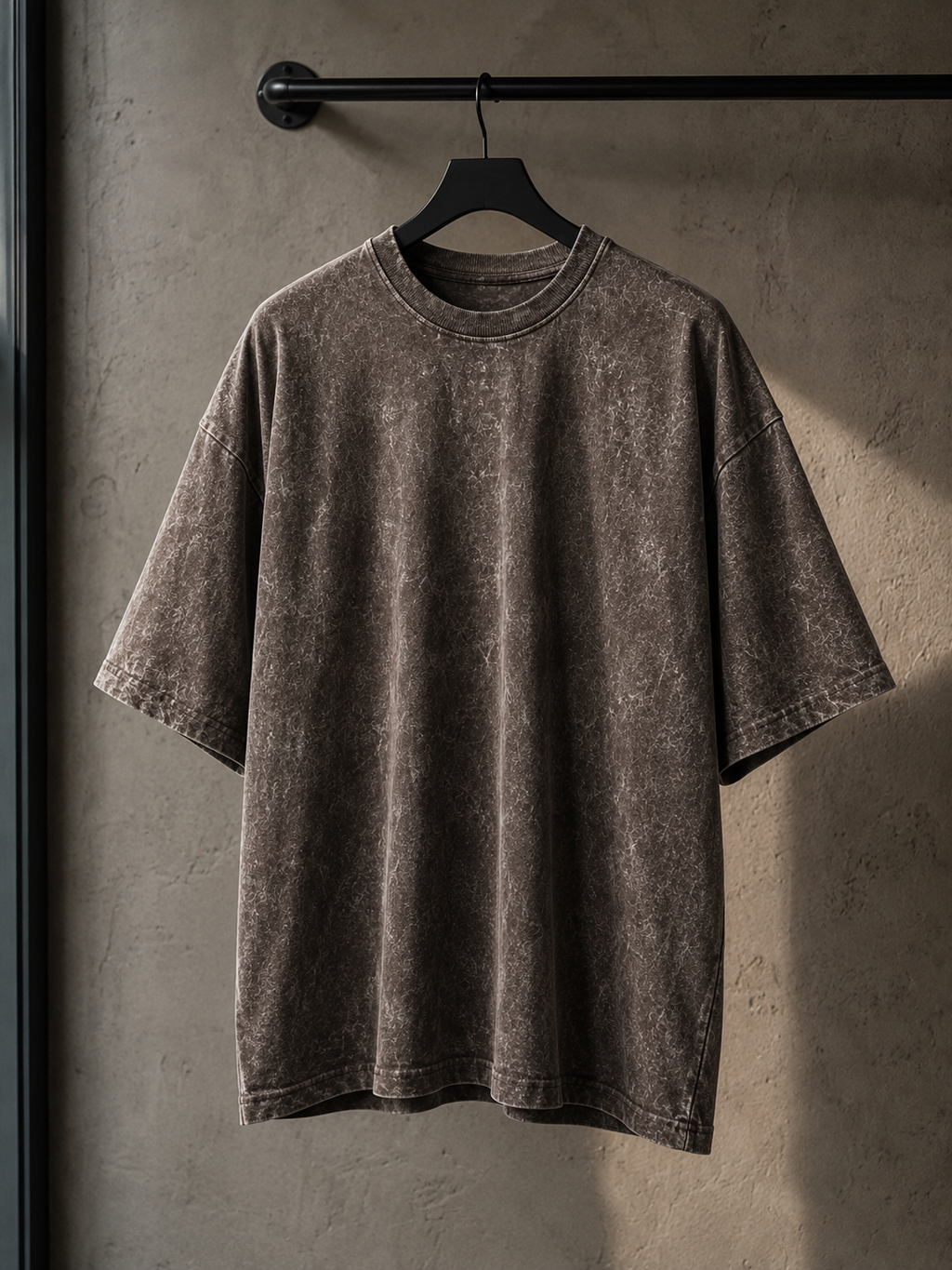Acid Wash Oversized 100% Cotton T-Shirt