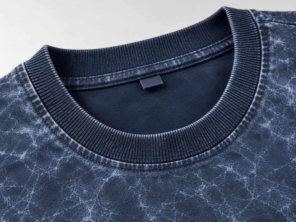 Acid Wash Oversized 100% Cotton T-Shirt