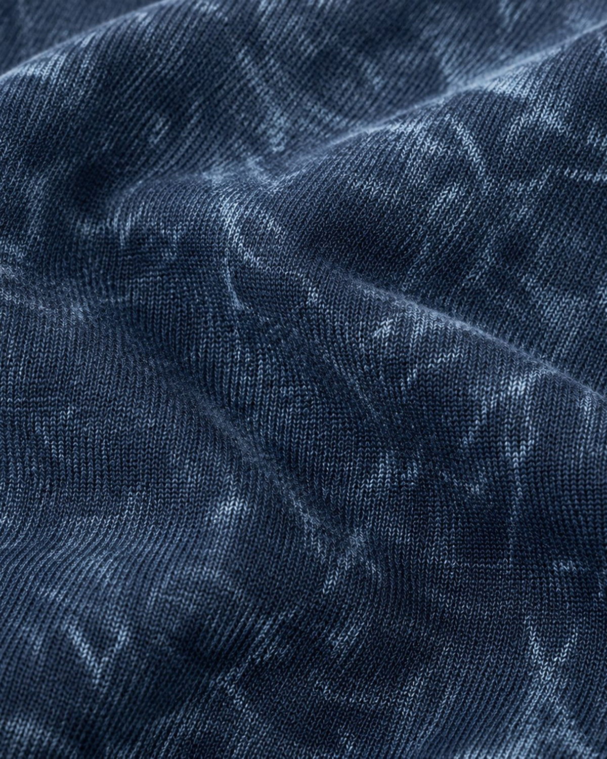 UpClothing Moneyfesting 240 Midnight navy acid wash oversized T-shirt — acid-wash fabric detail, full-frame 4:5