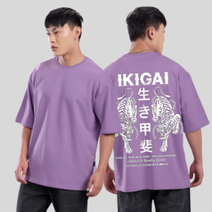 Ikigai printed oversized t-shirt