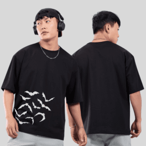 Halloween Spooky Bat oversized T-shirt
