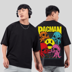 Pacman Printed Oversized T-shirt