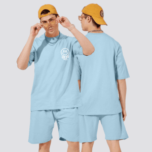 Sky premium printed co-ord for men