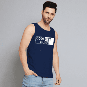 Coolest Dude printed vest for men