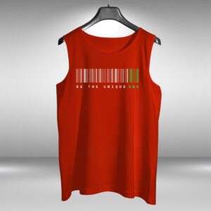 Unique One printed vest for men